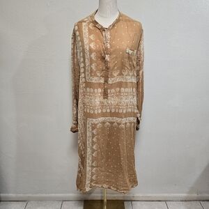 Magnolia Pearl Tunic Gold Rush Size O/S